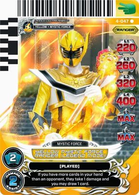 Yellow Mystic Force Ranger (Legend) 047